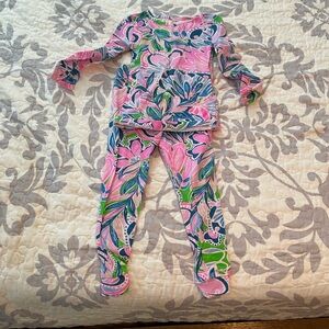 Lilly Pulitzer pajamas size 2T